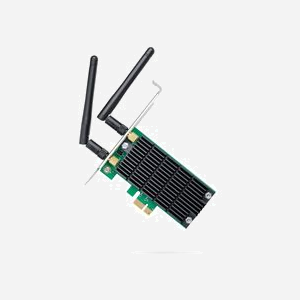 TP-Link Archer T4E - Carte Réseau Interne WLAN 867 Mbit/s PCIe - Wi-Fi 5 (802.11ac) Bi-bande 2.4/5 GHz - Antennes Externes - Windows Supporté