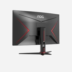 Moniteur AOC C27G2ZE/BK 27" Full HD VA 1500R 240Hz 0.5ms FreeSync Premium 300cd/m² HDMI/DP Noir/Rouge - Miniature 4