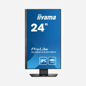 iiyama ProLite XUB2492HSN-B5 Ecran LED 24" Full HD 1920x1080 IPS 4ms 75Hz 250cd/m² Hub USB 3.2 Gen 1 Noir, Montable VESA, Haut-parleurs intégrés - Miniature 3