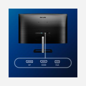 Philips E Line 322E1C/00 Moniteur LCD 31.5" (80cm) Full HD 1920x1080 VA Incurvé 1500R 4ms 250cd/m² 75Hz AMD FreeSync HDMI/DisplayPort Noir - Miniature 3