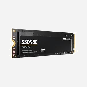 Samsung SSD 980 500 Go M.2 NVMe PCIe 3.0 V-NAND, Lecture 3100 Mo/s, Écriture 2600 Mo/s, IOPS 400K/470K, AES 256-bit, Ref MZ-V8V500BW - Miniature 4