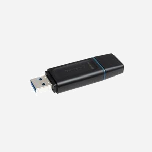 Kingston DataTraveler Exodia DTX/64GB - Clé USB 64 Go USB 3.2 Gen 1 Type-A, Boîtier Noir/Turquoise, Compatible Windows/macOS/Linux/Chrome OS - Miniature 5