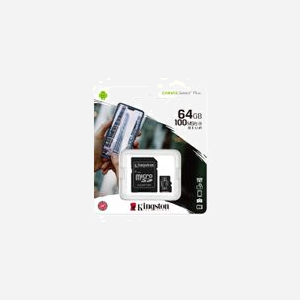 Kingston Canvas Select Plus 64 Go microSDXC UHS-I U1 V10 Classe 10, Lecture 100 Mo/s, Adaptateur SD Inclus, Résistant Chocs/Rayons X, Android - Miniature 5