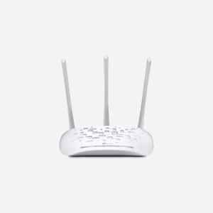 TP-Link TL-WA901ND-V5 Point d'accès WiFi N 450 Mbps (2.4 GHz), 3 antennes 5 dBi, PoE Passif, LAN Ethernet RJ-45, Sécurité WEP/WPA/WPA2 - Miniature 1