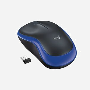Souris sans fil Logitech M185B - 1000 DPI Optique 2.4 GHz - Ambidextre - Portée 10m - Nano-récepteur USB-A - Compatible Windows/macOS/Linux/ChromeOS