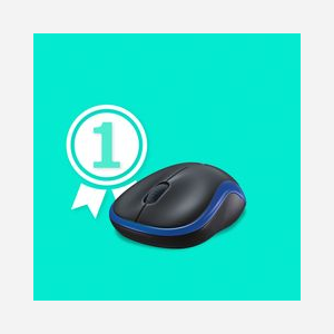 Souris sans fil Logitech M185B - 1000 DPI Optique 2.4 GHz - Ambidextre - Portée 10m - Nano-récepteur USB-A - Compatible Windows/macOS/Linux/ChromeOS - Miniature 2