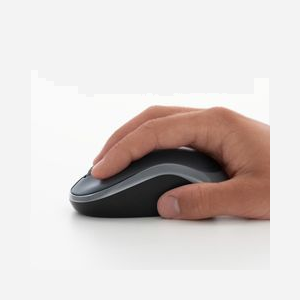 Souris sans fil Logitech M185B - 1000 DPI Optique 2.4 GHz - Ambidextre - Portée 10m - Nano-récepteur USB-A - Compatible Windows/macOS/Linux/ChromeOS - Miniature 4