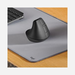 Logitech Lift Souris Ergonomique Verticale Graphite - RF sans fil + Bluetooth - 4000 DPI - 4 Boutons Programmables - Compatible Windows/macOS/Linux/ChromeOS/Android/iOS/iPadOS - Miniature 2