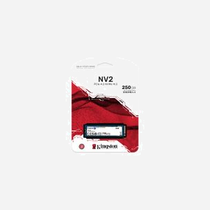 Kingston NV2 250Go SSD M.2 2280 PCIe 4.0 NVMe 3D NAND Lecture 3000Mo/s Écriture 1300Mo/s TBW 1280 pour PC et Ordinateur Portable - Miniature 3