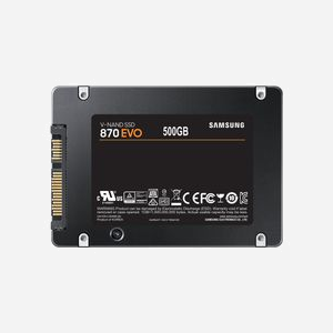 Samsung SSD 870 EVO 500 Go 2.5" SATA III V-NAND MZ-77E500B/EU pour PC et Ordinateur Portable, Chiffrement Matériel - Miniature 3