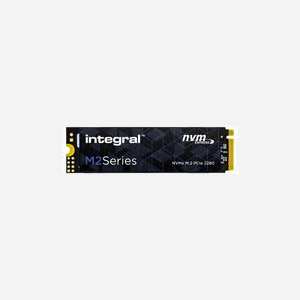 Integral SSD 512GB M.2 NVMe PCIe 3.1 3D TLC - Lecture 3450MB/s, Ecriture 2400MB/s, 188K/156K IOPS 4KB, TBW 256, 22x80mm - Miniature 1