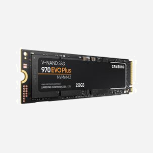 Samsung SSD 970 EVO Plus 250 Go M.2 2280 NVMe PCIe 3.0 x4 V-NAND MLC Lecture 3500 Mo/s Ecriture 2300 Mo/s Phoenix Controller - Miniature 4