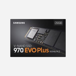 Samsung SSD 970 EVO Plus 250 Go M.2 2280 NVMe PCIe 3.0 x4 V-NAND MLC Lecture 3500 Mo/s Ecriture 2300 Mo/s Phoenix Controller - Miniature 5