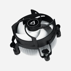 ARCTIC Refroidisseur CPU Alpine 17 Pro, 92mm, LGA 1700, 100-2000 RPM, FDB, 0.3 Sone, TDP 95W, Aluminium, Noir/Argent