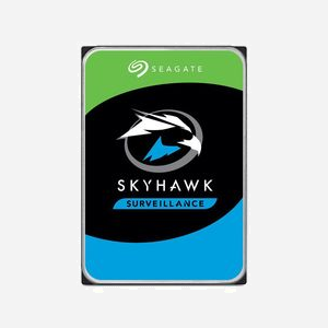 Seagate SkyHawk HDD 4To Surveillance, 5400 RPM, 256 Mo Cache, 3.5", SATA III 6Gb/s, Charge de travail 550To/an, MTBF 1M heures, Ref ST4000VX013