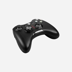MSI Force GC30 V2 Noire - Manette de Jeu Analogique/Numérique USB 2.0/Sans Fil - PC, Android - Batterie 600 mAh - Câble 2m - Miniature 2