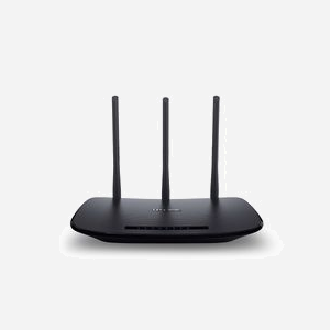 TP-Link TL-WR940N-V6 Routeur Wi-Fi 4 Monobande 2.4GHz 450Mbps Fast Ethernet 5 Ports RJ-45, Sécurité WEP/WPA/WPA2, 3 Antennes 5dBi, Noir