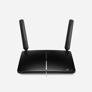 TP-Link Archer MR600 Routeur 4G LTE Bi-bande Wi-Fi 5 (802.11ac) 867Mbps Gigabit Ethernet, WAN RJ-45, Port MicroSIM, Pare-feu, Support VPN, Noir - Miniature 1