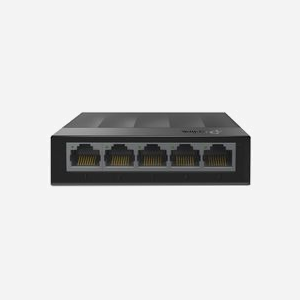 TP-Link LS1005G-V1 Switch Non-Géré 5 Ports Gigabit Ethernet 10/100/1000 RJ-45, 10 Gbit/s, MAC 2000 entrées, IEEE 802.3i/u/x, Montage Mural - Miniature 1