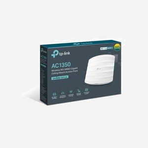 TP-Link Omada EAP225 : Point d'accès Wi-Fi AC1350, 2.4/5 GHz, MU-MIMO, PoE, 1 port Gigabit Ethernet, QoS, VLAN, Sécurité WPA/WPA2, Antenne 5dBi, Blanc - Miniature 5