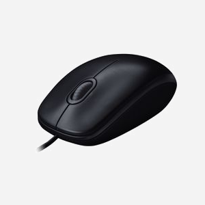 Logitech LGT-M90 Souris Optique USB 1000 DPI Ambidextre 2 Boutons Gris - Compatible Windows/macOS/Linux - Réf: 910-001793 - Miniature 1
