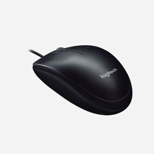 Logitech LGT-M90 Souris Optique USB 1000 DPI Ambidextre 2 Boutons Gris - Compatible Windows/macOS/Linux - Réf: 910-001793 - Miniature 2