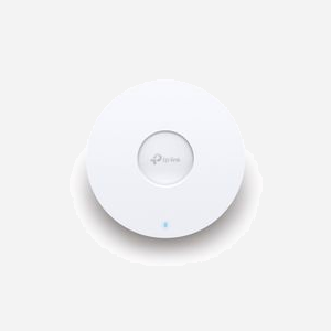 TP-Link Omada EAP650 Point d'accès Wi-Fi 6 AX3000 2.4/5GHz 2976Mbps, 1xGE PoE, MU-MIMO, OFDMA, Sécurité WPA3, Montage Mural/Plafond, Blanc