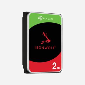 Seagate IronWolf 2To HDD 3.5" SATA III 6Gbit/s 5400tr/min 256Mo Cache, RV Sensor, Fonctionnement 24/7, MTBF 1M h, pour NAS (ST2000VN003) - Miniature 3