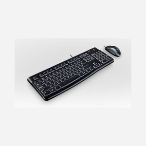 Logitech Desktop MK120 - Ensemble Clavier AZERTY Français USB et Souris Optique 1000 DPI - Compatible Windows/Linux/ChromeOS - Noir (920-002539) - Miniature 3