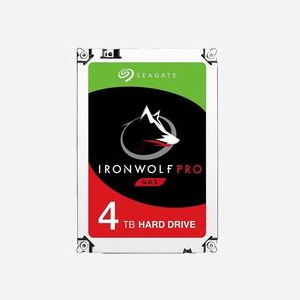 Seagate IronWolf Pro ST4000NE001 HDD 4To 7200 RPM 256Mo 3.5" SATA III pour NAS (200MB/s, 4.16ms, 1.2M h MTBF, capteurs VR) - Miniature 1