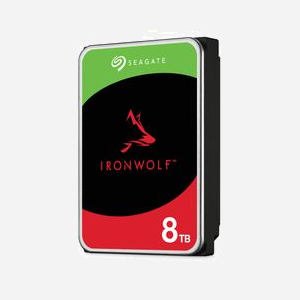 Seagate IronWolf ST8000VN004 - HDD 8To 7200 tr/min 256Mo 3.5" SATA III 6Gbit/s, pour NAS, capteurs VR, 1200000h MTBF - Miniature 2