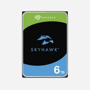 Seagate SkyHawk HDD 6 To, 3.5", SATA III, 256 Mo Cache, 6 Gbit/s, 180 MiB/s Sustained Transfer Rate, RV Sensors, 64 Caméras max, ST6000VX009 - Miniature 2