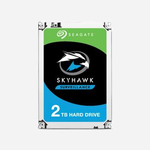 Seagate SkyHawk ST2000VX008 HDD 2 To, 3.5", SATA III 6Gb/s, 5900 RPM, 64 Mo Cache, Surveillance, Charge 180 To/an, Capteurs VR, ImagePerfect - Miniature 1