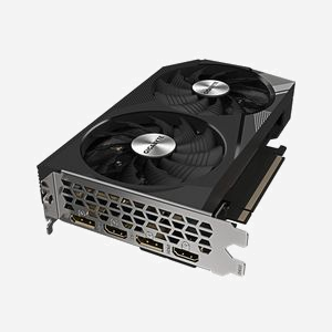 GIGABYTE GeForce RTX 3060 WINDFORCE OC 12G (rev. 2.0) : 12 Go GDDR6, 1792 MHz, 3584 CUDA, PCIe 4.0, HDMI 2.1, DisplayPort 1.4a - Miniature 3