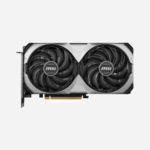MSI GeForce RTX 4070 VENTUS 2X E1 12G OC, 12 Go GDDR6X, Fréquence 2520 MHz, PCI Express 4.0, Triple DisplayPort 1.4a, HDMI 2.1a