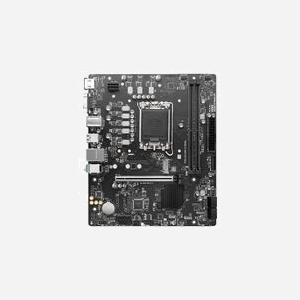 MSI PRO H610M-E DDR4 : Carte mère micro ATX Intel H610, Socket LGA 1700, DDR4 jusqu'à 64GB 3200MHz, M.2, SATA III, Gigabit Ethernet - Miniature 2