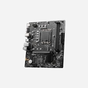 MSI PRO H610M-E DDR4 : Carte mère micro ATX Intel H610, Socket LGA 1700, DDR4 jusqu'à 64GB 3200MHz, M.2, SATA III, Gigabit Ethernet - Miniature 3