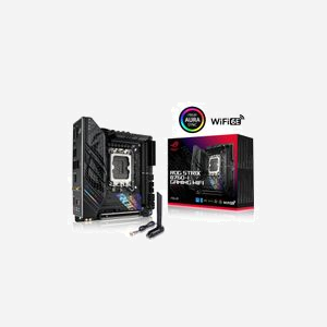 ASUS ROG STRIX B760-I GAMING WIFI - Carte mère mini ITX Intel B760, Socket LGA 1700, DDR5, Wi-Fi 6E, 2.5GbE, 2x M.2, SATA III, RAID, Windows 11/10 - Miniature 2