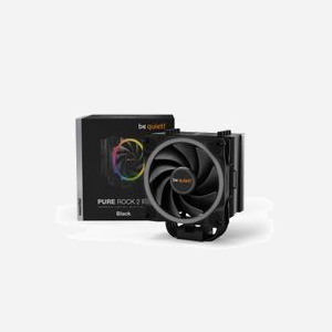 be quiet! Pure Rock 2 FX Black - Refroidisseur d'air CPU 120mm PWM - TDP 150W -Sockets Intel LGA1700/1200 et AMD AM5/AM4 - Noir - BK033 - Miniature 5