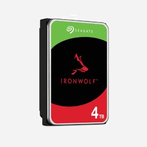 Seagate IronWolf ST4000VN006 HDD 4To 3.5" SATA III 6Gbit/s 5400RPM 256Mo Cache, pour NAS, RV Sensor, MTTF 1M heures, 180To/an - Miniature 3