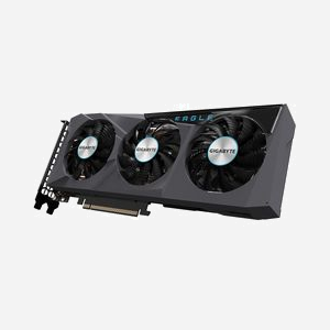 GIGABYTE GeForce RTX 3070 EAGLE 8G (rev. 2.0), 8 Go GDDR6, 1725 MHz, 5888 CUDA, PCI Express 4.0, 2x HDMI 2.1, 2x DisplayPort 1.4a - Miniature 3