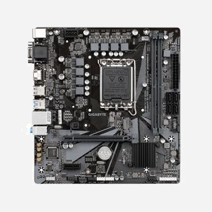 GIGABYTE H610M H V2 DDR4 - Carte mère micro ATX Intel H610 Express LGA 1700, 64 Go DDR4 3200MHz, M.2 PCIe 4.0, Gigabit Ethernet, Windows 11 - Miniature 2