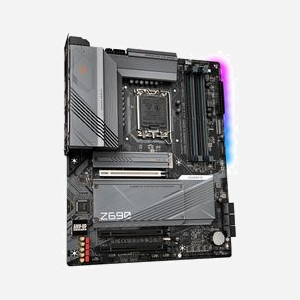 GIGABYTE Z690 GAMING X DDR4 (rev. 1.0) Carte mère ATX - Intel Z690, Socket LGA 1700, DDR4, 128Go max, M.2, SATA III, 2.5GbE, CrossFireX - Miniature 3