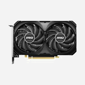 MSI GeForce RTX 4060 Ti VENTUS 2X BLACK 8G OC, 8 Go GDDR6, PCIe 4.0, 2565 MHz, NVIDIA CUDA, DirectX 12 Ultimate, 3x DisplayPort 1.4a, HDMI 2.1a - Miniature 1