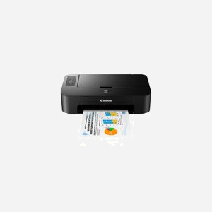 Canon PIXMA TS205 - Imprimante Jet d'encre Couleur A4, 4800x1200 DPI, USB, 7.7/4 ipm, Papier Ordinaire/Photo, Windows/macOS, Noir - Miniature 3