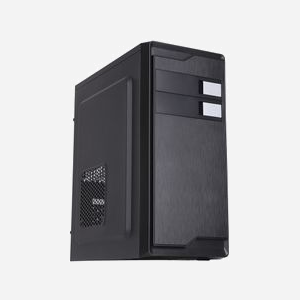 itek WINCO Midi Tower Noir - Boîtier PC ATX/micro ATX, Alimentation 500W, Baies 2x3.5", 3x2.5", USB 3.2 Gen 1, 180x388x413mm