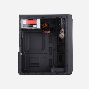 itek WINCO Midi Tower Noir - Boîtier PC ATX/micro ATX, Alimentation 500W, Baies 2x3.5", 3x2.5", USB 3.2 Gen 1, 180x388x413mm - Miniature 2
