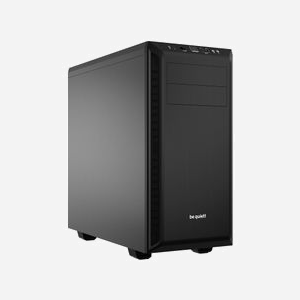 be quiet! Pure Base 600 - Boîtier PC Midi Tower Noir - ATX/micro ATX/Mini-ITX - 2x 5.25" ext, 3x 3.5" int, 6x 2.5" - 2x Pure Wings 2 - Watercooling Ready - Miniature 1