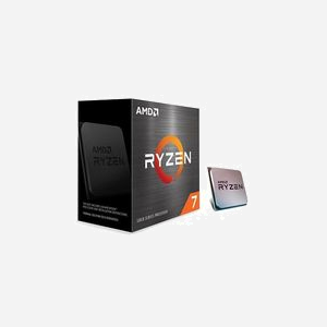AMD Ryzen 7 5700X, 3.4 GHz (4.6 GHz Turbo), 8 Cores, 16 Threads, 32 Mo L3 Cache, Socket AM4, TDP 65W, sans refroidisseur, AMD StoreMI, PCIe 4.0