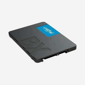SSD Crucial 500 Go SATA III 2.5" CT500BX500SSD1 - Lecture 550 Mo/s, Ecriture 500 Mo/s, Interface 6 Gbit/s, Mémoire 3D NAND pour PC/Ordinateur Portable - Miniature 3